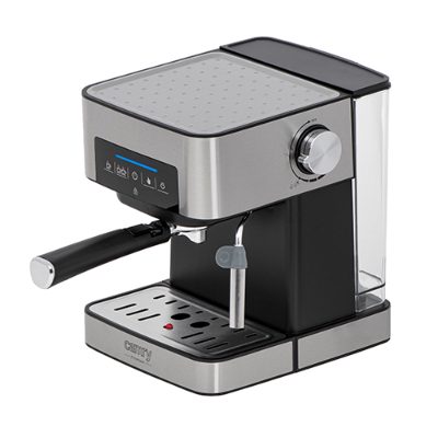 Espresso and Cappuccino Coffee Machine, CR 4410, Pump pressure 15 bar, Built-in milk frother, Semi-automatic, 850 W, Black/Stainless steel