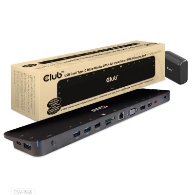 NB ACC DOCKING STATION/USB-C 100W CSV-1565 CLUB3D