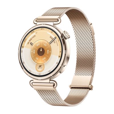 Huawei WATCH GT 6 41mm, Smart watch, GPS (satellite), AMOLED, 1.32 inches, Waterproof, Gold