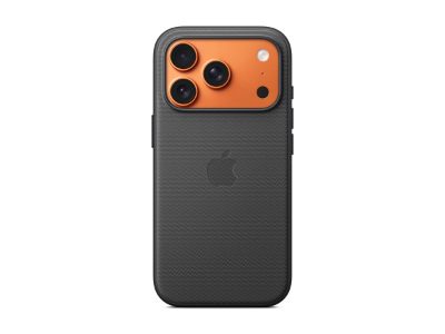 Apple Back cover, Apple, iPhone 17 Pro, TechWoven, Black, MagSafe
