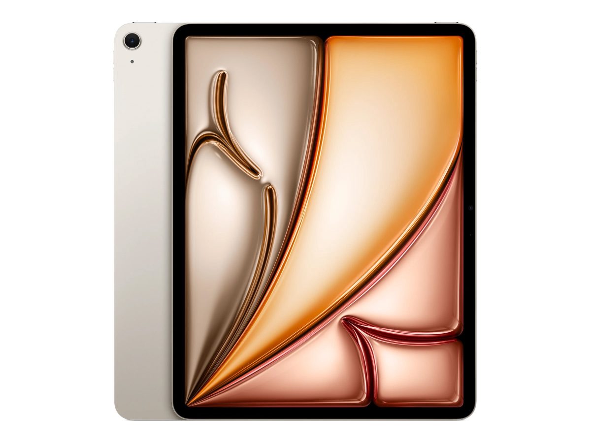 iPad Air, Starlight, 13 ", 2732 x 2048 pixels, IPS, Apple, 12 GB, M4, 256 GB, Wi-Fi, Front camera, 12 MP, Rear camera, Bluetooth, 6.0, iPadOS, 26