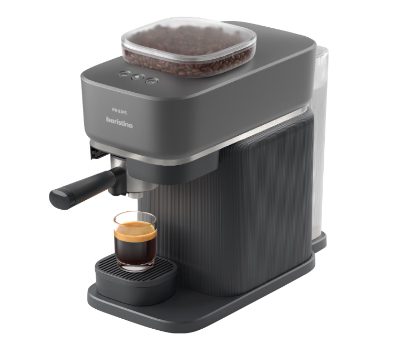 Philips Coffee maker, BAR300/60 Baristina, Pump pressure 16 bar, Semi-automatic, 122.8 W, Black