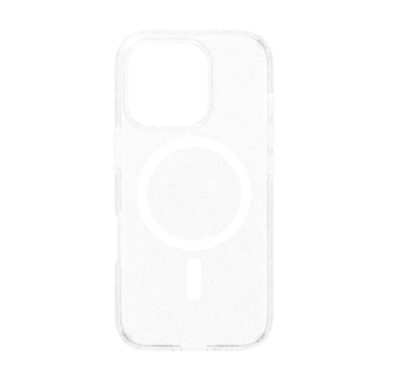 CARE Flagship Case, Back cover, Apple, iPhone 16 Pro, Recycled plastic, White, Urban Combat Star Lit with MagSafe