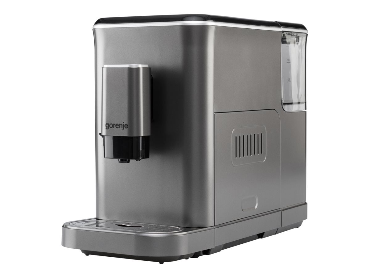 Gorenje Coffee machine GFACM20S Pump pressure 20 bar, Detachable milk frother, Automatic, 1350 W, Stainless steel, Gorenje