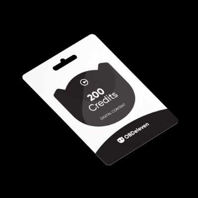 OBDeleven 200 Credits Card