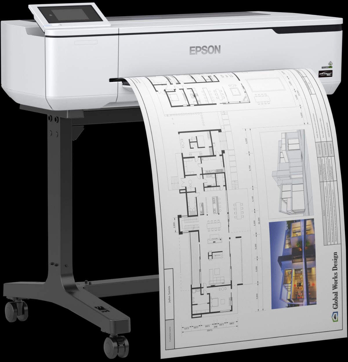 Epson SC-T3100, Colour, Inkjet, Wi-Fi, White