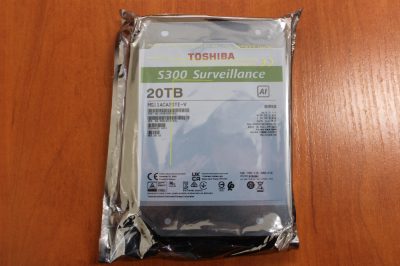 Toshiba Hard Drive BULK/OEM, S300 AI Surveillance, 7200 RPM, 20000 GB