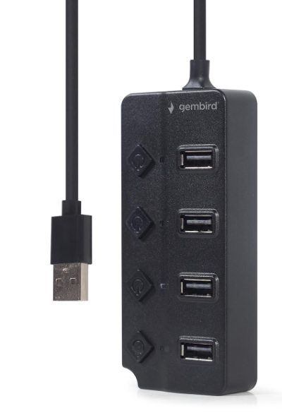 I/O HUB USB2 4PORT/UHB-U2P4P-01 GEMBIRD