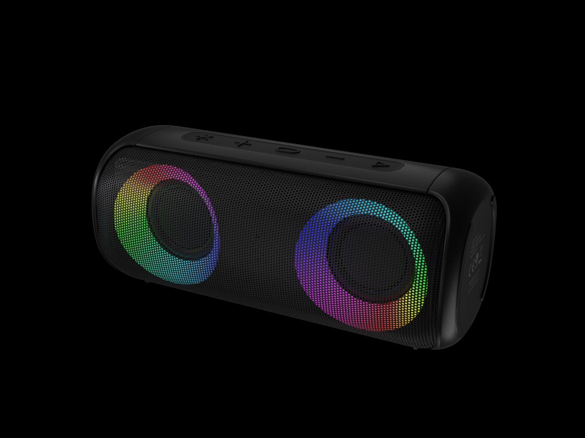 Audictus Speakers, Aurora Pro Tws RGB, 20 W, Waterproof, Bluetooth, Wireless connection, Black