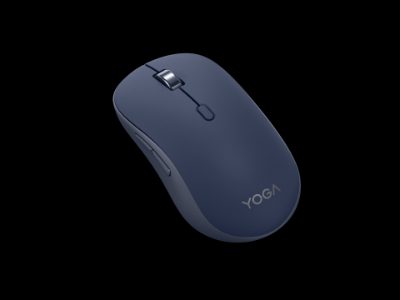 Silent Mouse, Yoga, Wireless, Bluetooth, Cosmic Blue