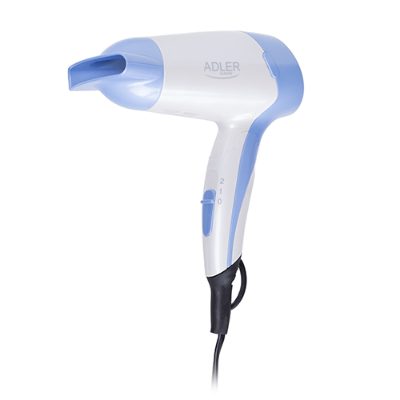Hair Dryer, AD 2222, 1200 W, Number of temperature settings 1, White/blue