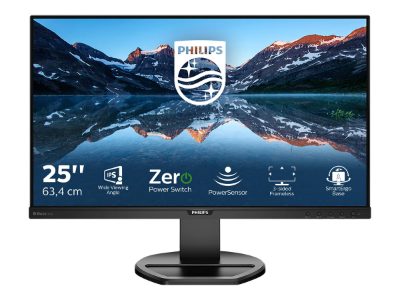 252B9/00, 25 ", IPS, WUXGA, 16:10, 60 Hz, 5 ms, 1920 x 1200 pixels, 300 cd/m², HDMI ports quantity 1, Black