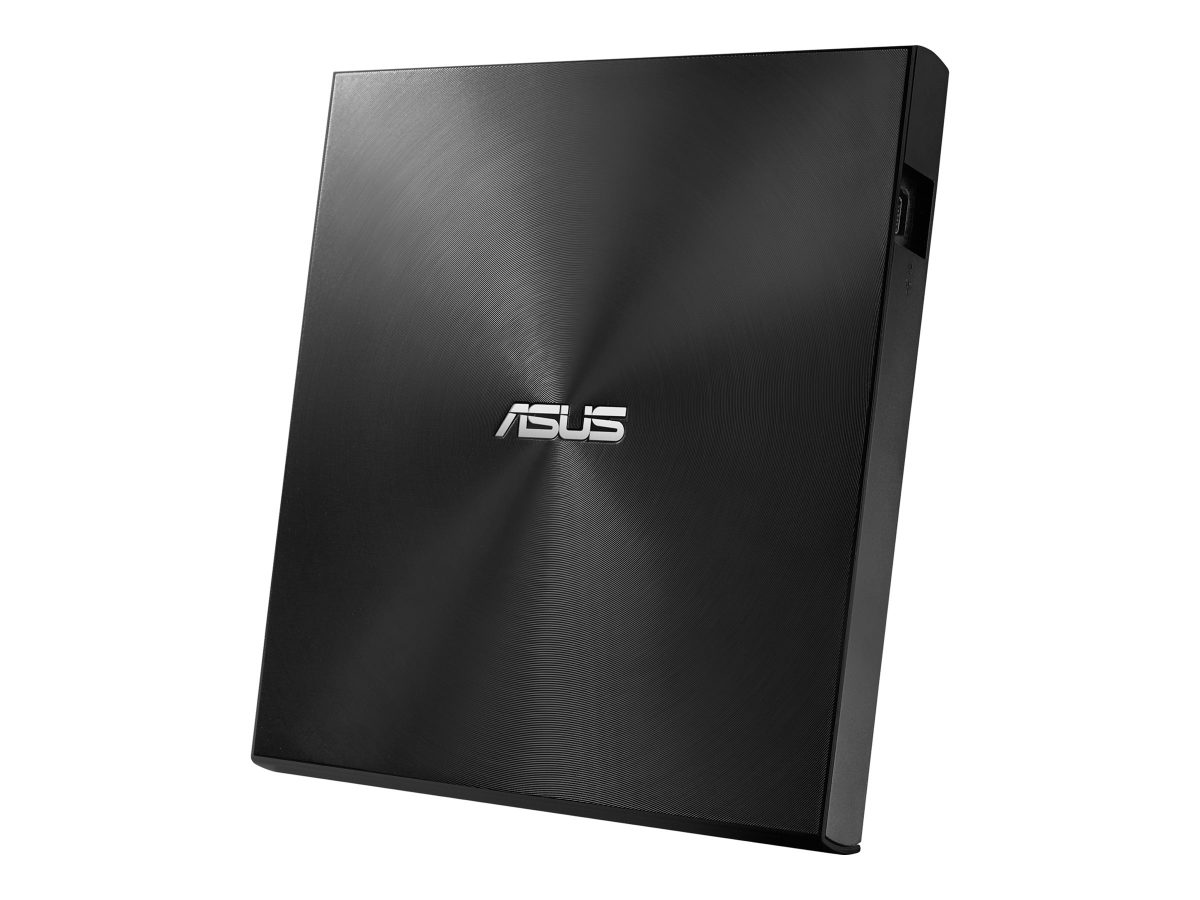 ZenDrive U8M (SDRW-08U8M-U), Interface  USB Type-C, DVD±RW, CD read speed 24 x, CD write speed 24 x, Black