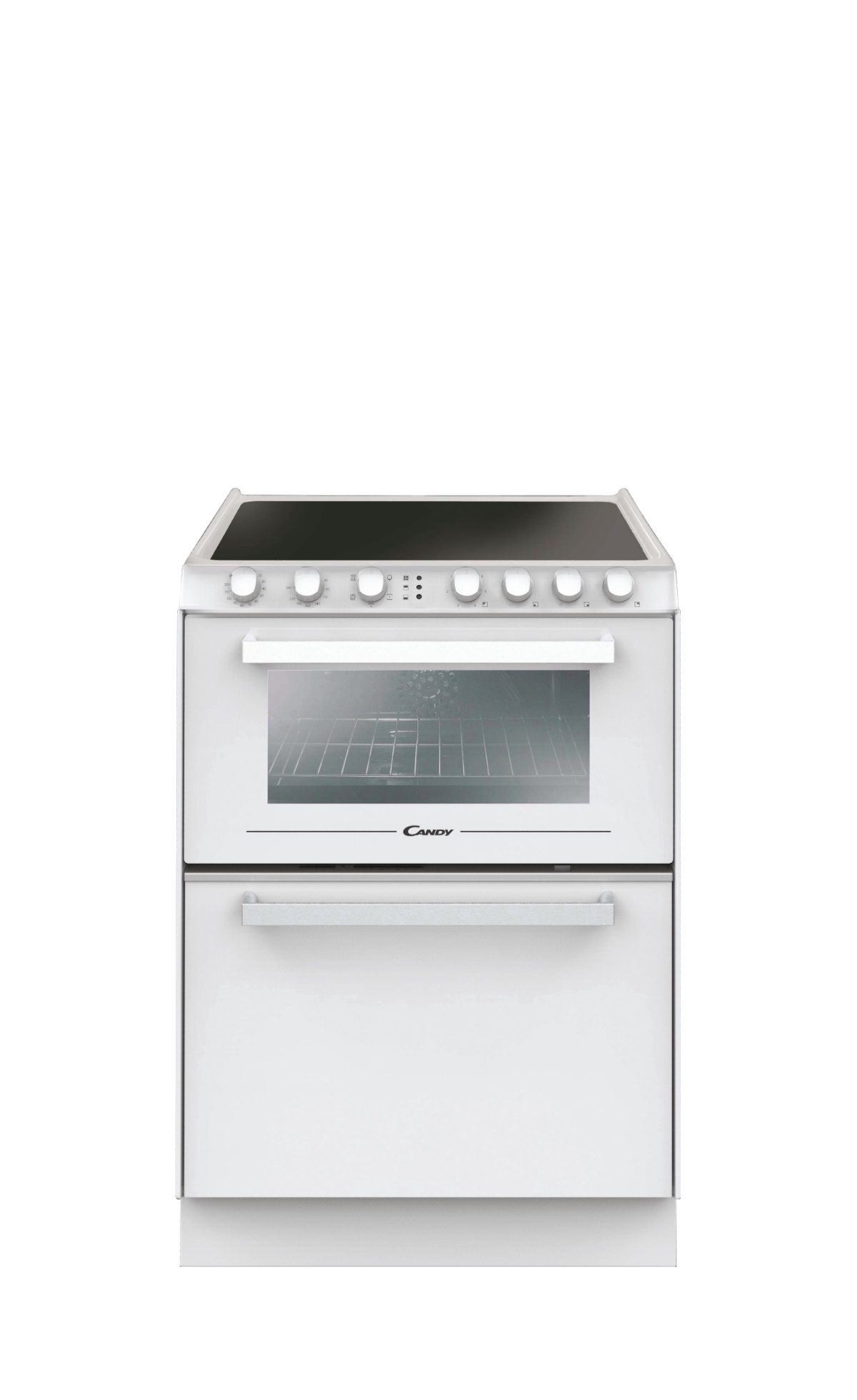 Oven, TRIOVWNT/1, 38 L, Multifunctional, Manual, Knobs, Convection, Height 86.5 cm, Width 60 cm, White