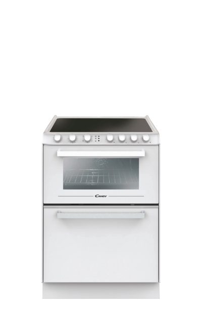 Oven, TRIOVWNT/1, 38 L, Multifunctional, Manual, Knobs, Convection, Height 86.5 cm, Width 60 cm, White