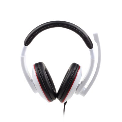 MHS-001-GW, Stereo headset, Built-in microphone, 3.5 mm, Glossy white
