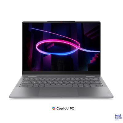 Lenovo Yoga 7 2-in-1 14IPH11 Intel, Luna Grey, 14 ", OLED, Touchscreen, WUXGA, 1920 x 1200 pixels, Glossy, Intel Core Ultra 5, 322, 16 GB, Soldered LPDDR5X, Solid-state drive capacity 512 GB, Intel Graphics, Windows 11 Home, 802.11be, Bluetooth version 5.4, Keyboard language English, Keyboard backlit, Warranty 24 month(s), Battery warranty 12 month(s)