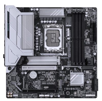 Gigabyte B860M GAMING X WIFI6E, Processor family Intel, Processor socket LGA1851, DDR5, Supported hard disk drive interfaces M.2, SATA, Number of SATA connectors 4