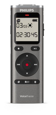 PHILIPS diktafons, 8GB, sudraba