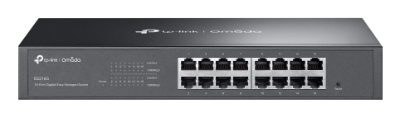 ES216G, Omada 16-Port Gigabit Easy Managed Switch, Desktop/Rackmountable, Managed, Power supply type 100-240 V, 50/60 Hz