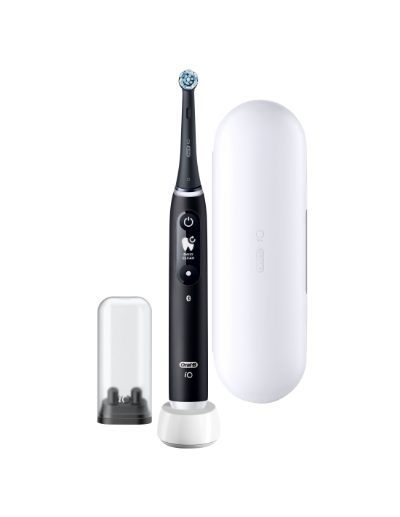 Electric Toothbrush, iO6 Series, Rechargeable, For adults, Number of brush heads included 1, Number of teeth brushing modes 5, Black Onyx