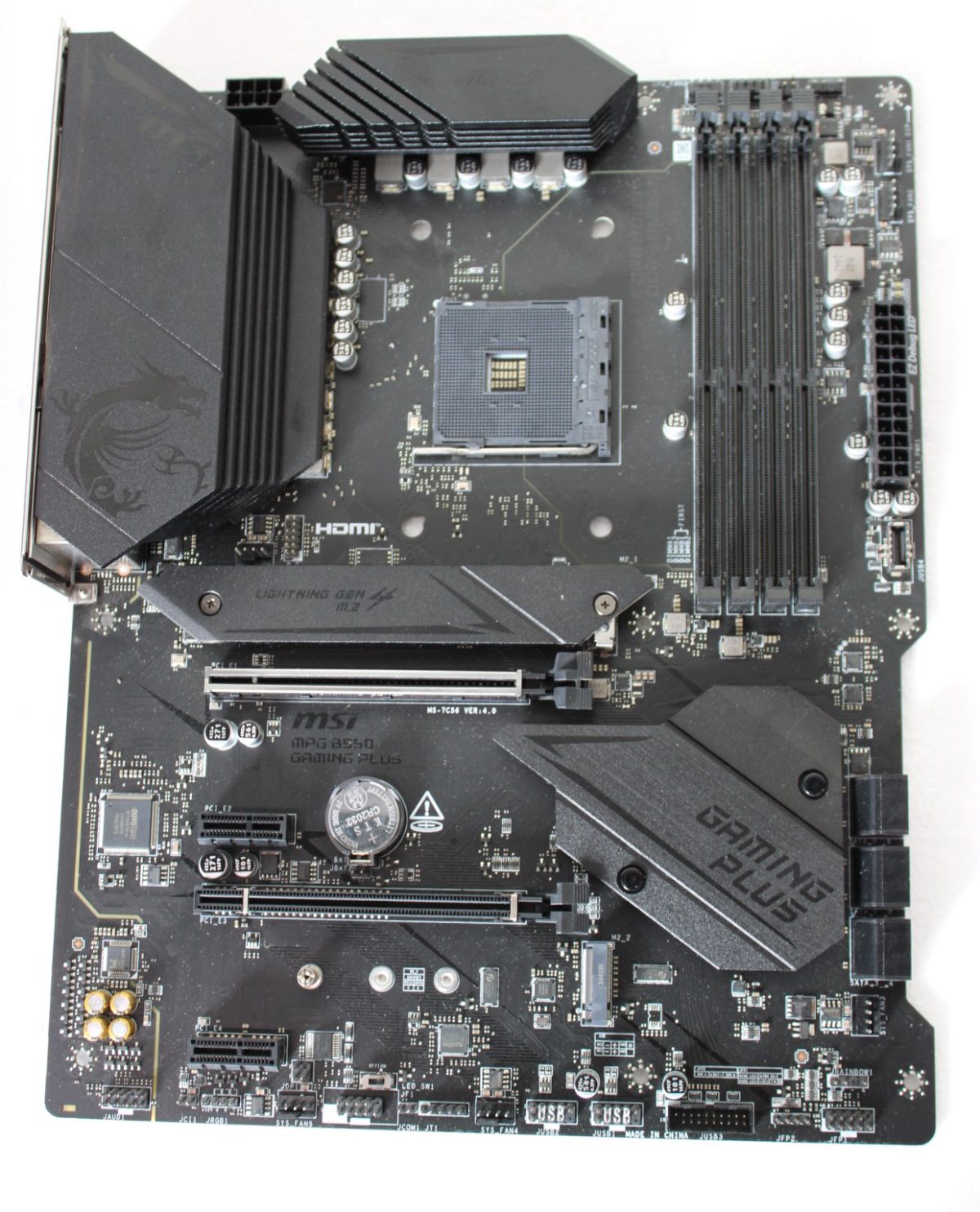 MSI USED, REFURBISHED, WITHOUT ACCESSORIES, ONLY BACK PANEL INCLUDED