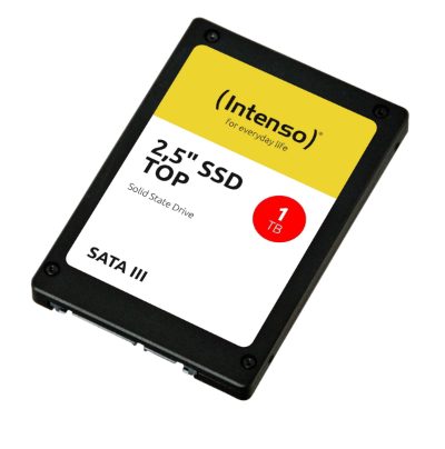 SSD, INTENSO, 1000 GB, Serial ATA III, Write speed 500 MB/s, Read speed 550 MB/s, 2.5", MTBF 2000000 h, 3812460