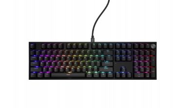 THOR 404, Wired, US, Black, USB Type-A, Gateron Yellow Pro