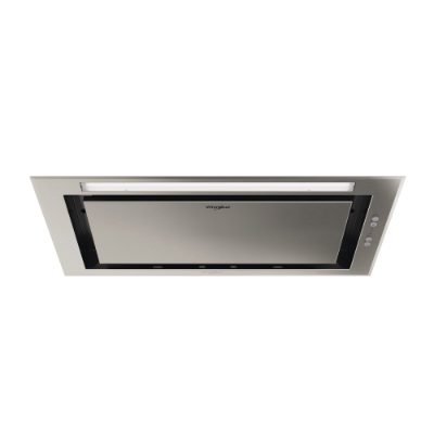 Whirlpool Hood, WCT3 63F LTX, Built-in, Energy efficiency class B, Width 51.4 cm, 430 m³/h, Electronic, LED, Inox
