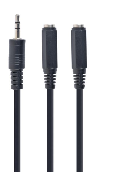 CABLE AUDIO SPLITTER 3.5MM/10CM WHT CCA-415-0.1M GEMBIRD