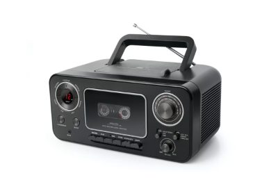 Stereo Radio CD Cassette Recorder, M-182RDC, Black, AUX in, Cassette deck, CD player, FM radio