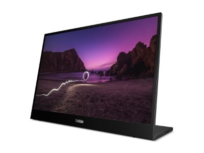 ThinkVision M16, 16 ", IPS, WUXGA, 16:10, 60 Hz, 6/8 ms, 1920 x 1200 pixels, 300 cd/m², Eclipse Black