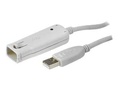 Aten 12m USB 2.0 Extender Cable (Daisy-chaining up to 60m), Aten, 12M USB 2.0 Extender (Daisy-chaining up to 60m), 12 m