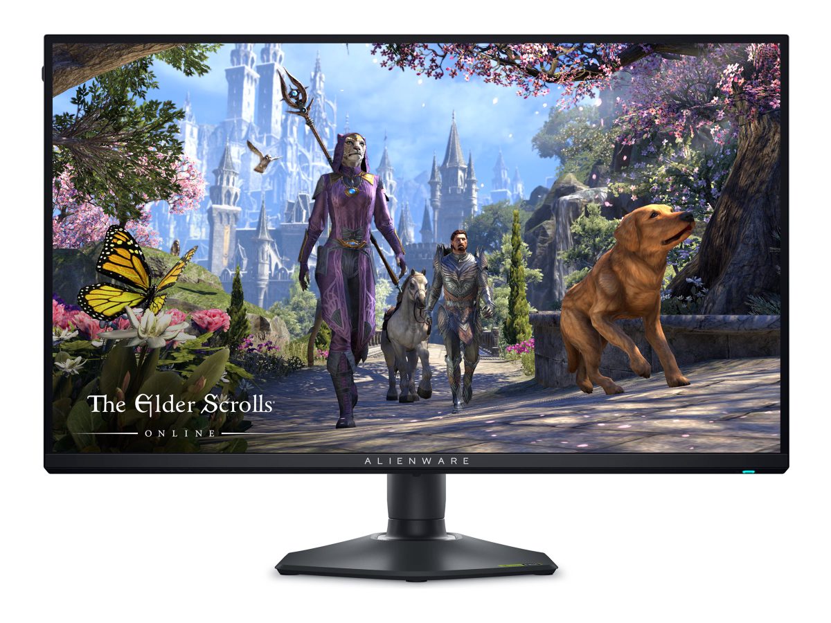 Alienware AW2725QF, 27 ", IPS, 16:9, 180 Hz, 0.5 ms, 3840 x 2160 pixels, 400 cd/m², HDMI ports quantity 2