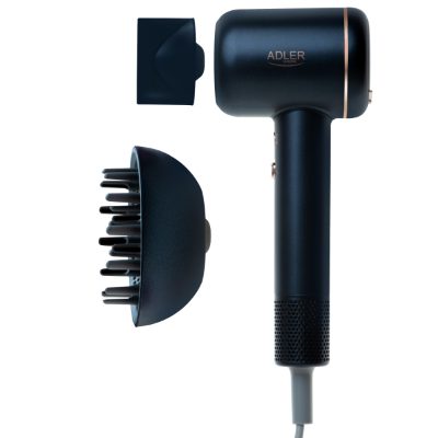 Adler Hair Dryer, AD 2270 SUPERSPEED, 1600 W, Number of temperature settings 3, Ionic function, Diffuser nozzle, Blue