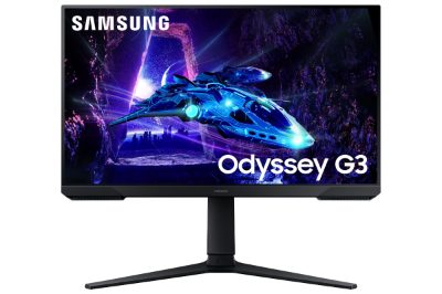 LCD Monitor, SAMSUNG, Odyssey G3, 24", Gaming, Panel VA, 1920x1080, 16:9, 180Hz, 1 ms, Swivel, Pivot, Height adjustable, Tilt, Colour Black, LS24DG302EUXEN