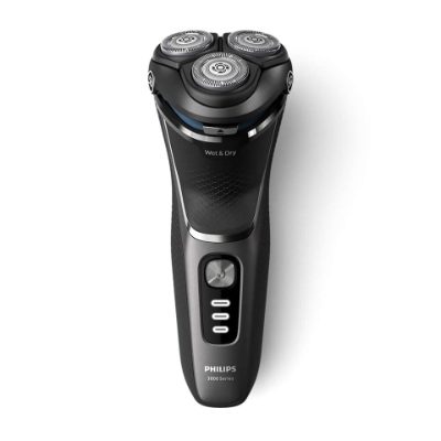 Philips Shaver Series 3000, Wet& Dry skuveklis (lādējams), melns