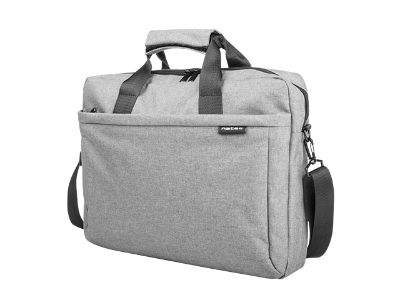 Natec Laptop Bag, Mustela, 15.6", Grey, Natec, Mustela, Fits up to size 15.6 ", Toploading laptop case, Shoulder strap, Grey