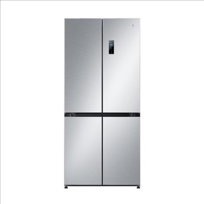 Xiaomi Mijia Refrigerator Cross Door 502L EU, Energy efficiency class E, Free standing, Side by Side, Height 191.2 cm, No Frost system, Fridge net capacity 326 L, Freezer net capacity 176 L, 37 dB, Brushed Silver