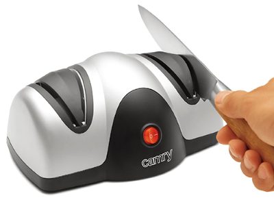 Knife sharpener, CR 4469, Electric, Black/Silver, 60 W, 2