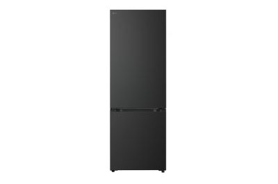 LG Refrigerator, GBBW726CEV, Energy efficiency class C, Free standing, Combi, Height 203 cm, Fridge net capacity 326 L, Freezer net capacity 139 L, Display, 33 dB, Black Steel