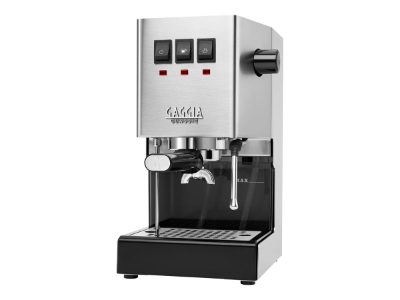 Coffee Maker, RI9481/11 Classic E24, Pump pressure 15 bar, Built-in milk frother, Semi-automatic, Brushed Stainless Steel