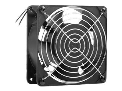 Lanberg Fan for 10"/19" rack wall-mount cabinet 230V, 120x120x38 mm, AK-1501-B, Black