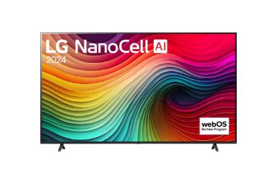 TV Set, LG, 86", 4K/Smart, 3840x2160, Wireless LAN, Bluetooth, webOS, 86NANO81T3A