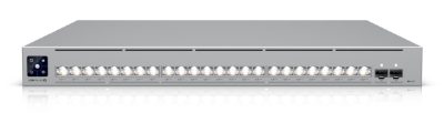 Switch, UBIQUITI, Pro XG 24 PoE, Switch type Managed, Switch layer L2/L3, Rack mounting Yes, Stackable Yes, Form factor 1U, 24xRJ-45 ports, RJ-45 Ports Type 10G Ethernet (100/1000/10000), 8x2.5G Ethernet (copper) ports quantity, 16x10G Ethernet (copper) ports quantity, 2xSFP28 ports quantity, 10G support Yes, Power over Ethernet (PoE) Yes, 24xPower over Ethernet 4PPoE (PoE++) ports quantity, Total Power over Ethernet (PoE) budget 720 W, USW-PRO-XG-24-POE