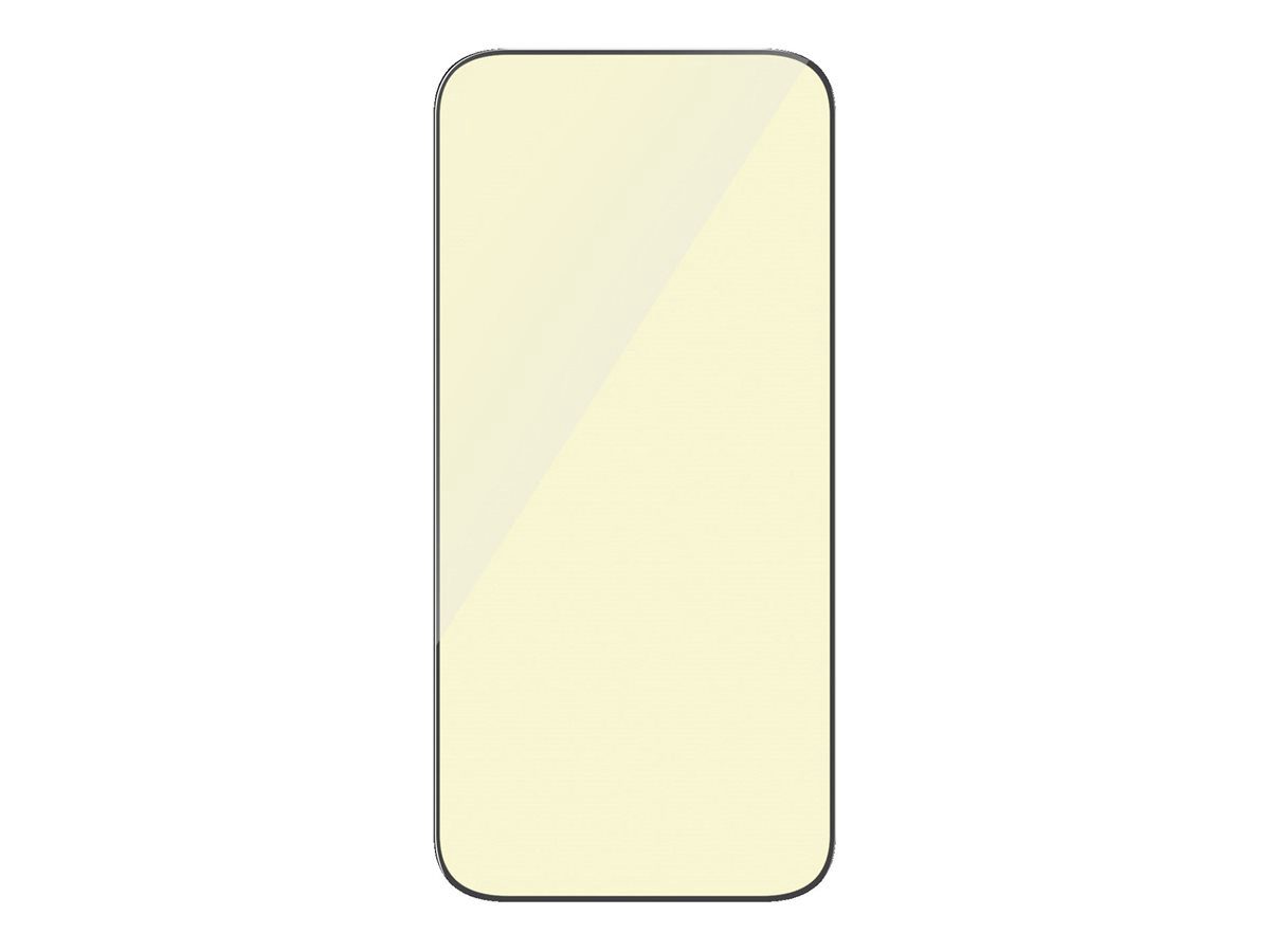 Screen protector, Apple, iPhone 15 Pro, Glass, Clear, Ultra-Wide Fit; Easy installation; Fingerprint resistant; Anti-blue light; Anti-reflective; Anti-yellowing, Eyecare