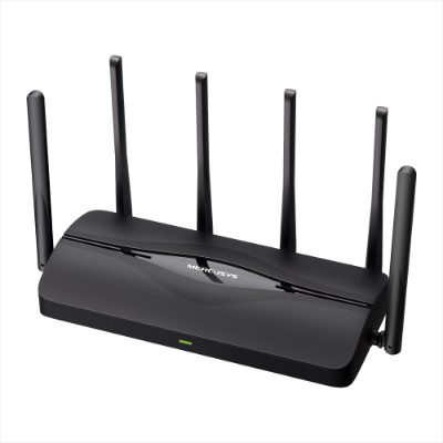 BE6500 Dual-Band Wi-Fi 7 Router, MR37BE, 802.11be, 688/5760 Mbit/s, Ethernet LAN (RJ-45) ports 3, Mesh Support No, MU-MiMO No, No mobile broadband, Antenna type Fixed Omni-Directional Antennas