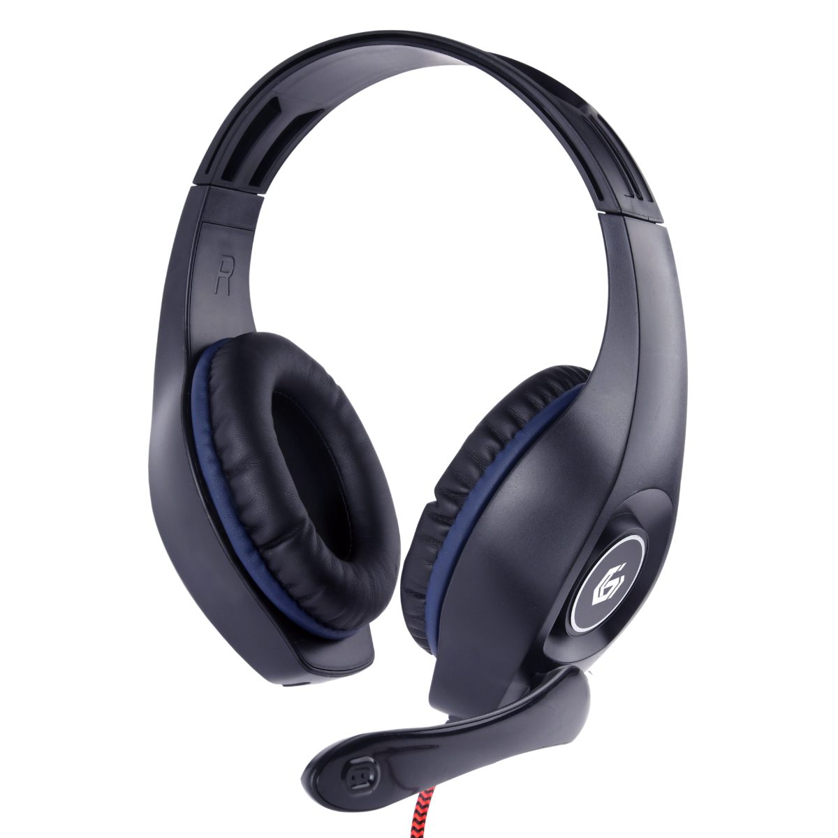 Gaming headset with volume control, GHS-05-B, Wired, Over-Ear