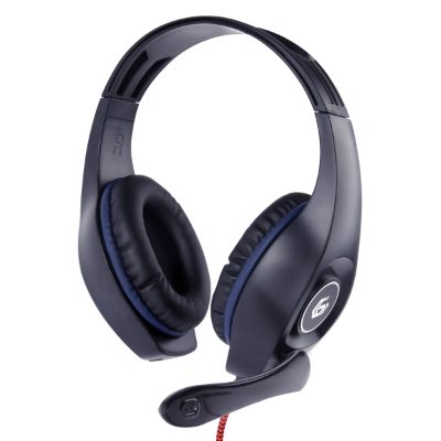Gaming headset with volume control, GHS-05-B, Wired, Over-Ear
