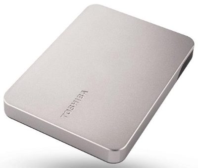 External HDD, TOSHIBA, 2000 GB, Colour Silver, HDTX220ESCAA